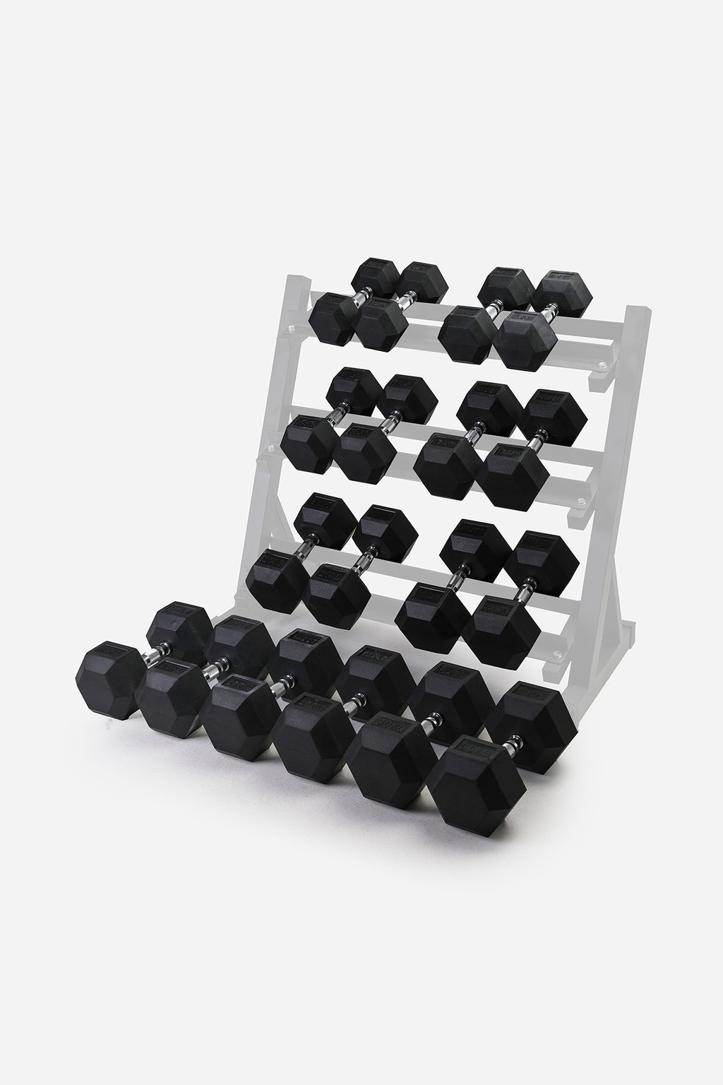10-30KG Northern Hex Dumbbells Set (2.5kg Increments)