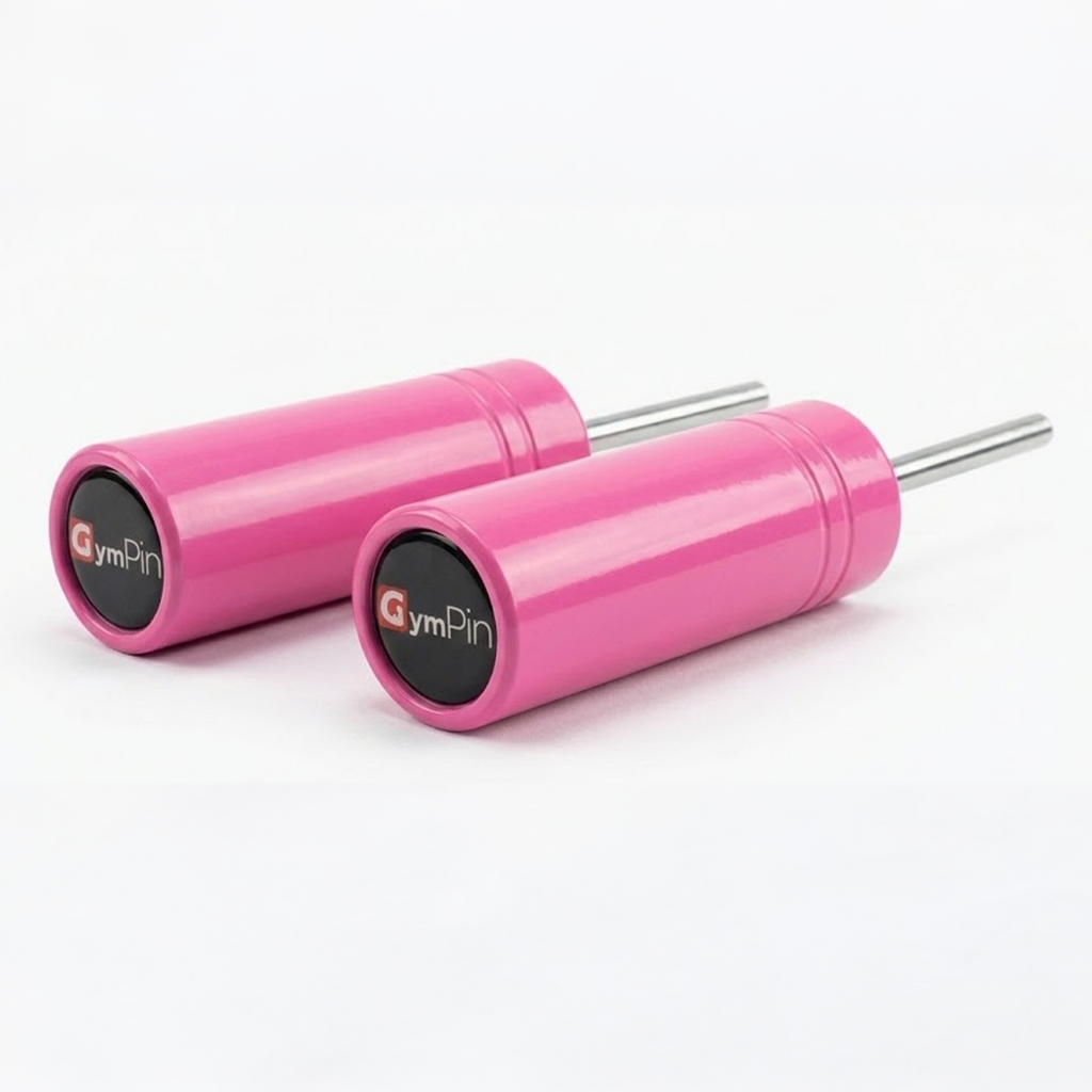10mm Original 2inch GymPin Cable Stack Extender Pink Pair