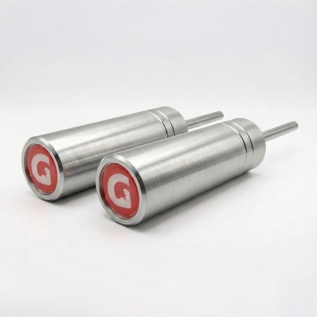 10mm Original 2inch GymPin Cable Stack Extender Polished Pair