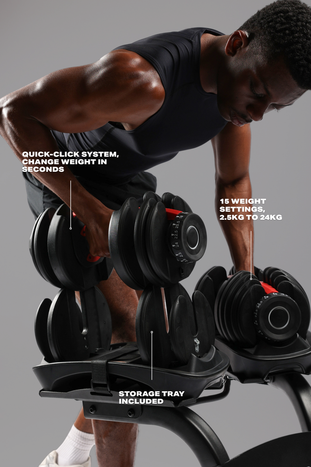 Northern 24kg Adjustable Dumbbells Pair (48KG)