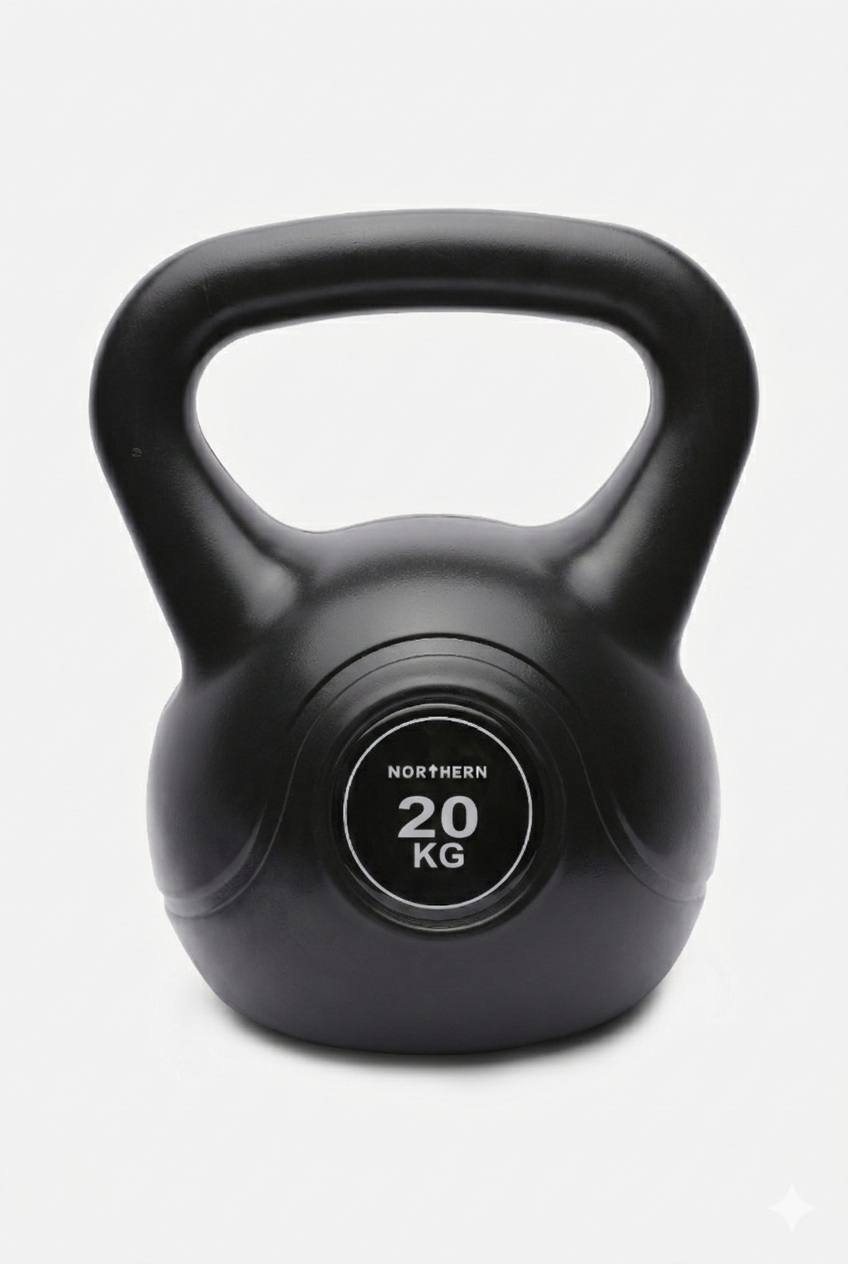 20kg Vinyl Kettlebell by Northern