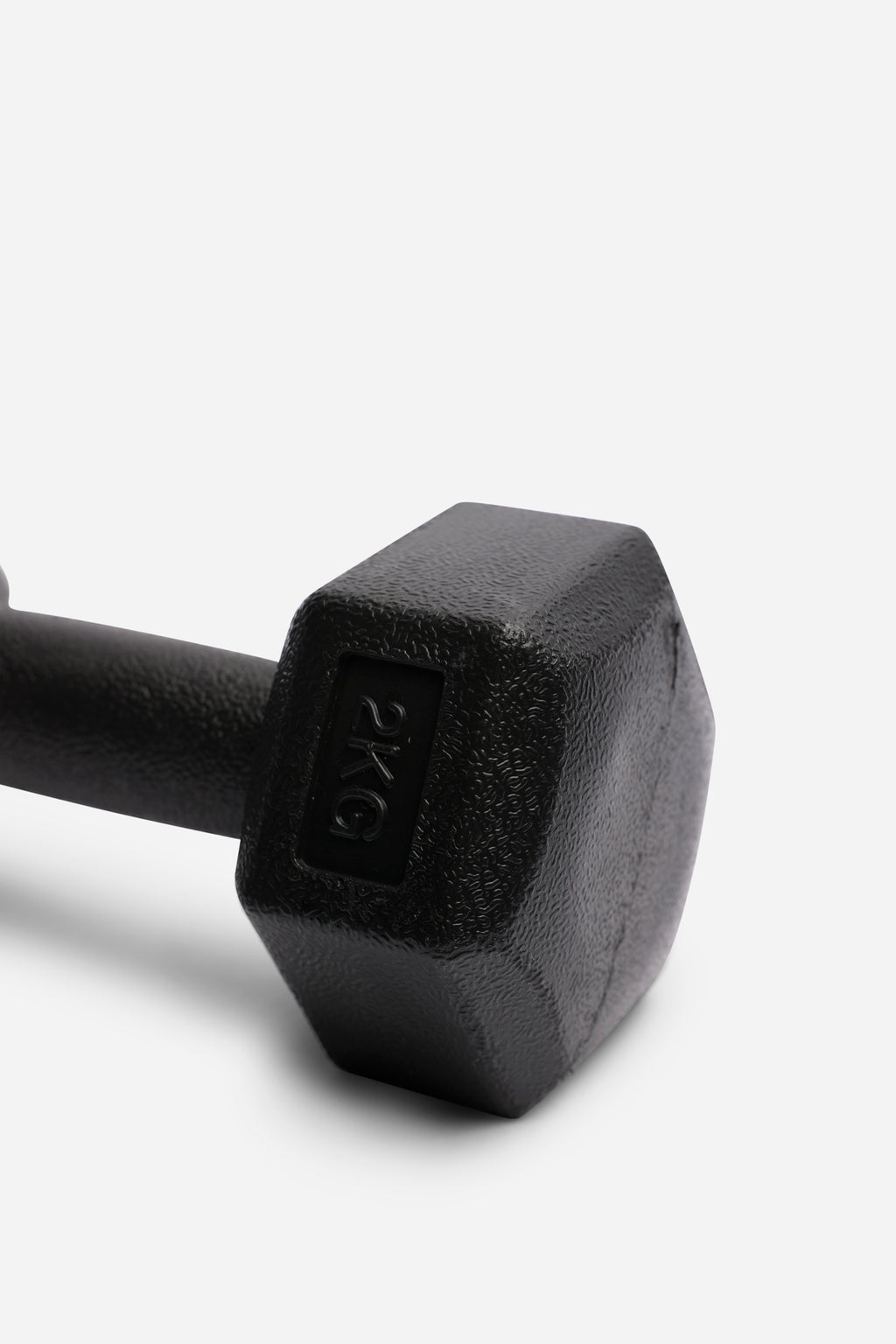 Plastic Hex Dumbbells Pair - 2kg x 2 (4kg)