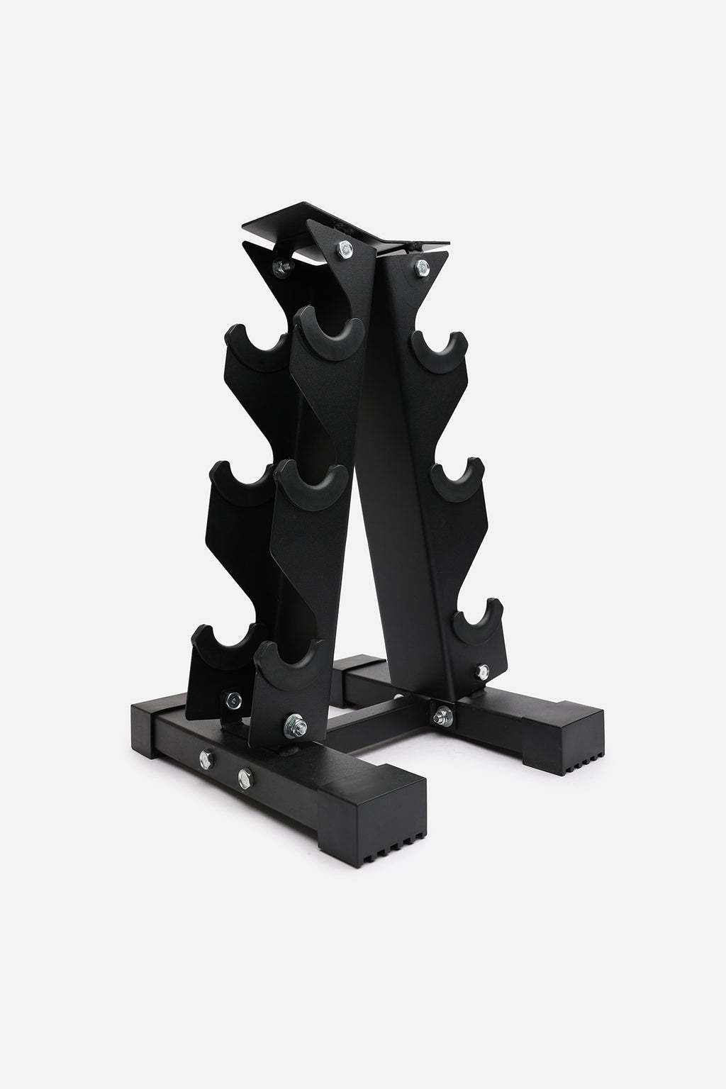 Northern Dumbbell A-Frame Storage Holder Rack Black - 3 Tier