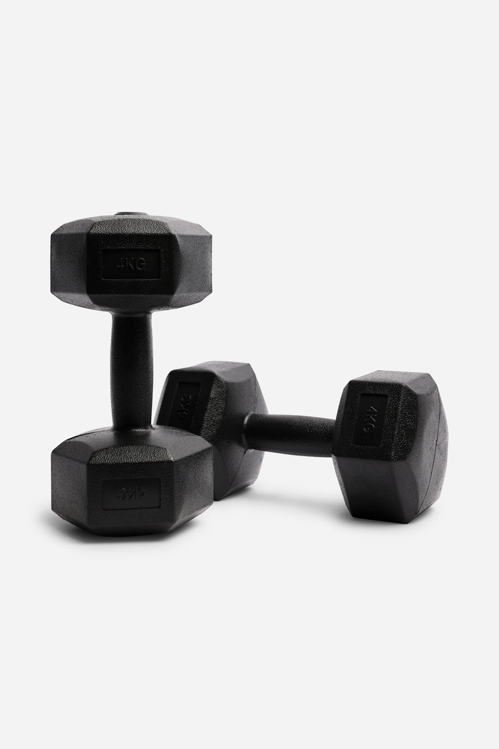 Plastic Hex Dumbbells Pair - 3kg x 2 (6kg)