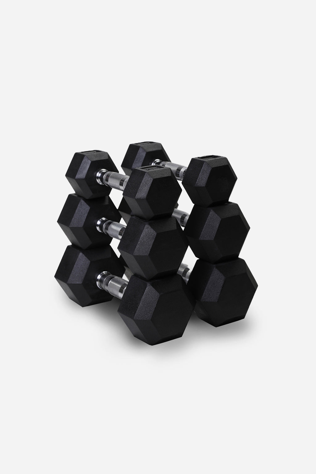 5KG-15KG Northern Rubber Hex Dumbbell Set (5kg Increments)