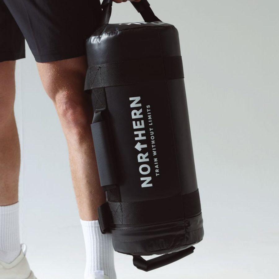 Athlete Holding Northern Sandbag Powerbag
