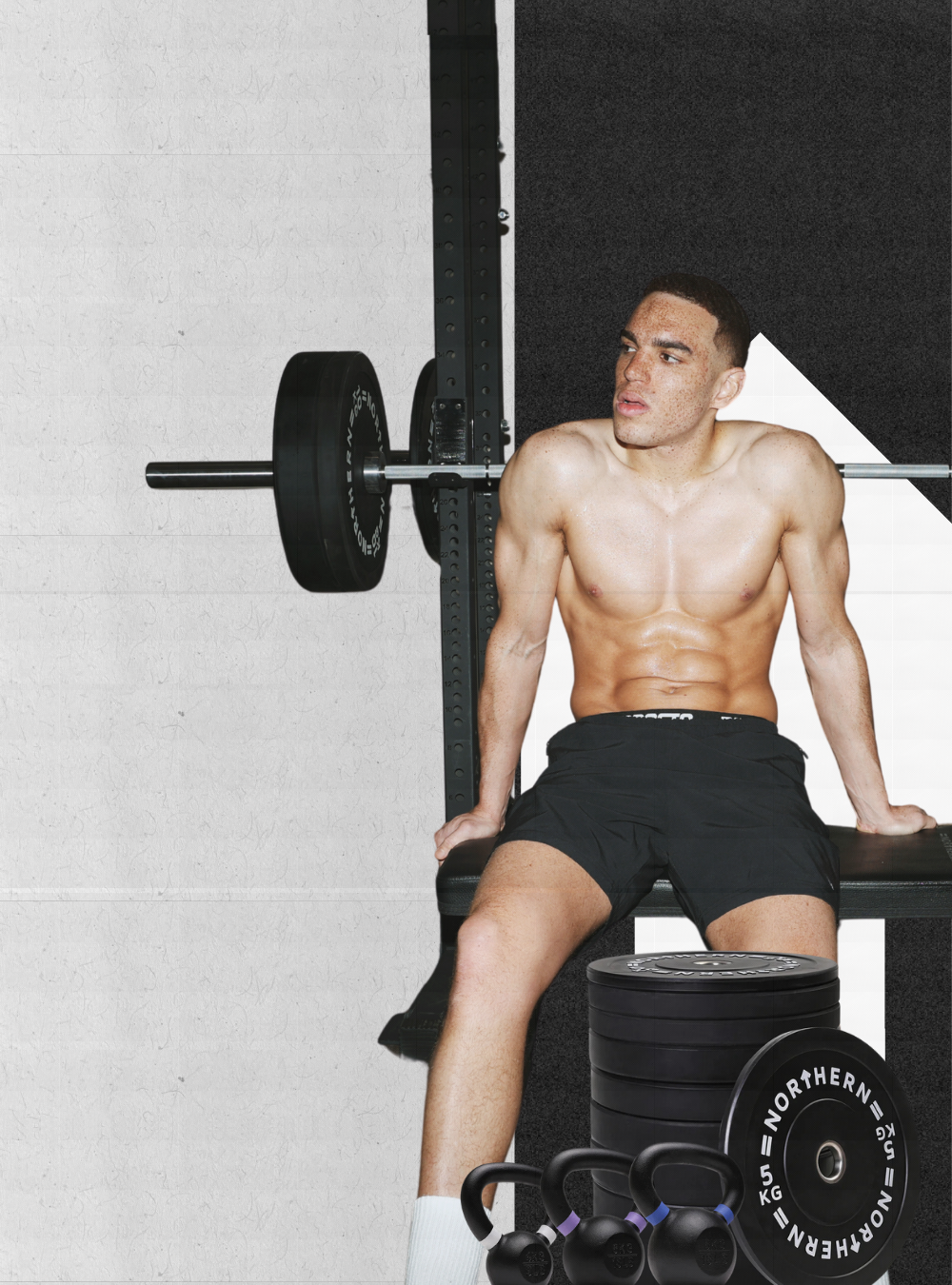 Blue Light - Athlete and Gym Equipment Bundle Sets