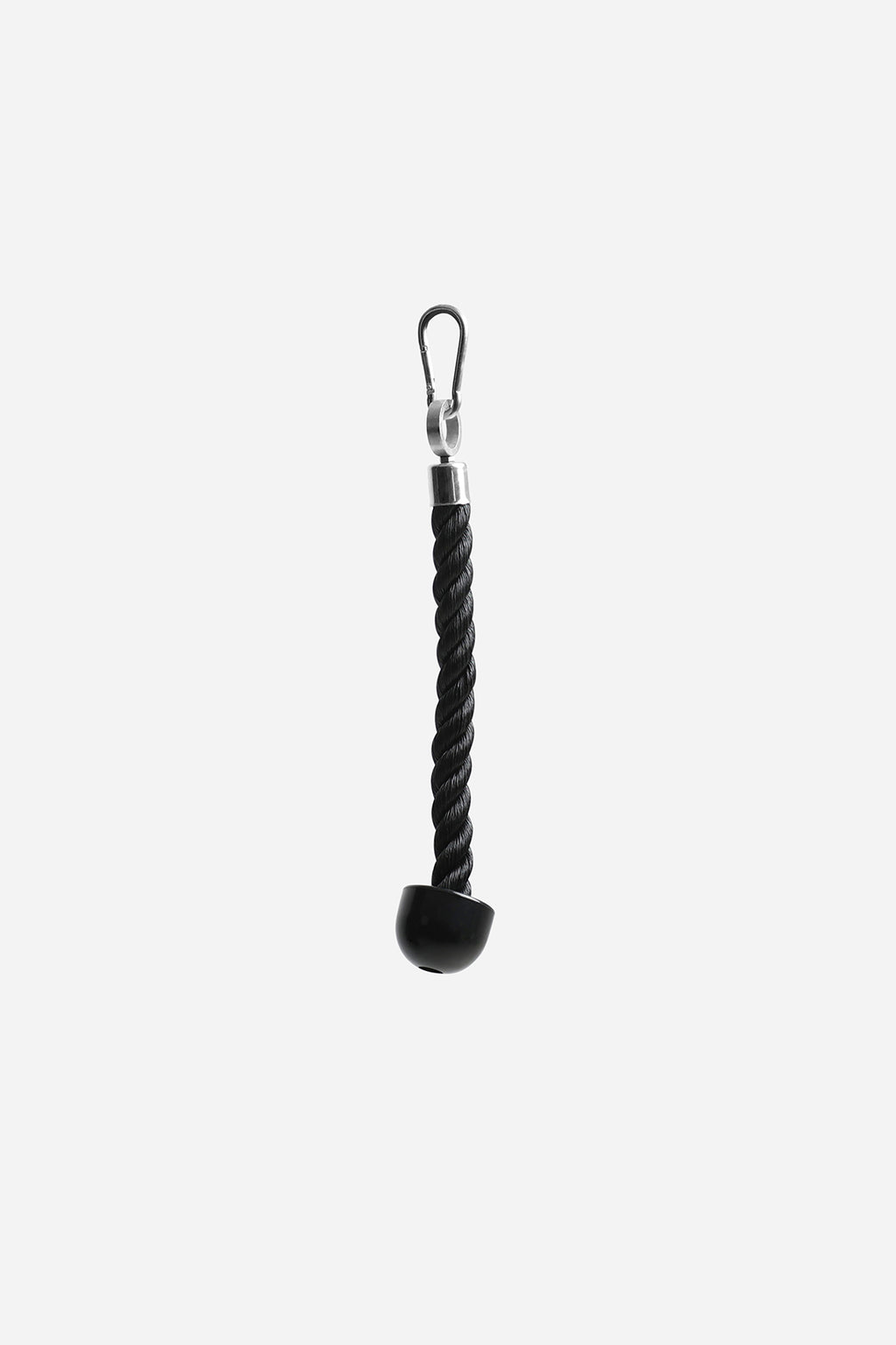 Northern single grip tricep rope attachment with braided nylon construction and moulded ball end