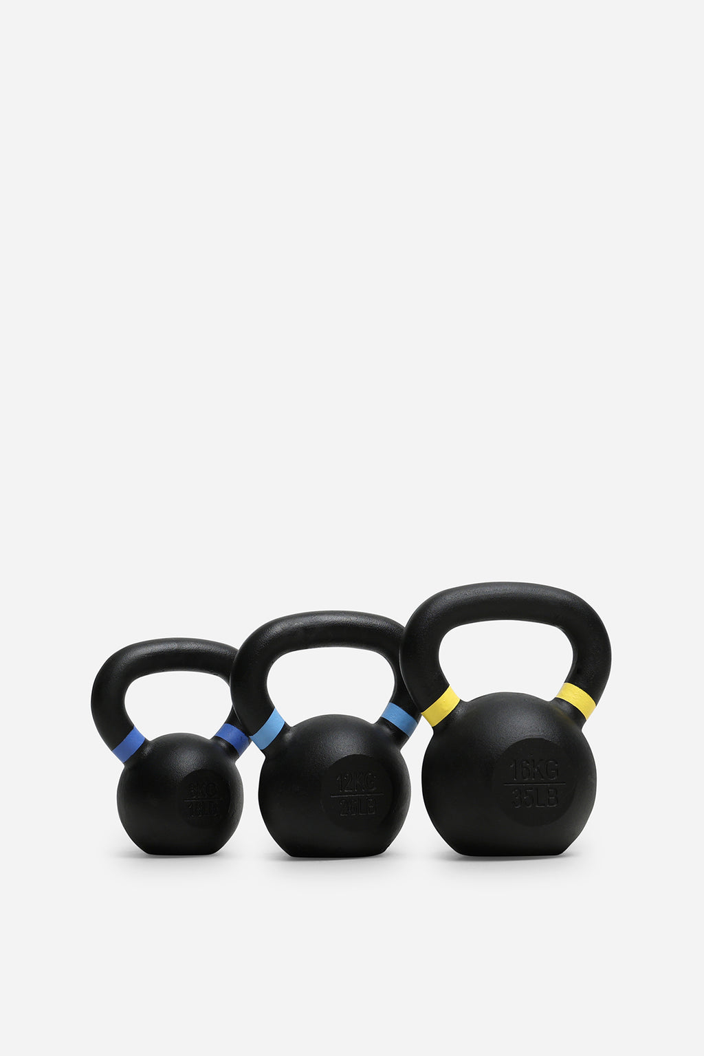 Cast Iron Kettlebell Set 8-16kg