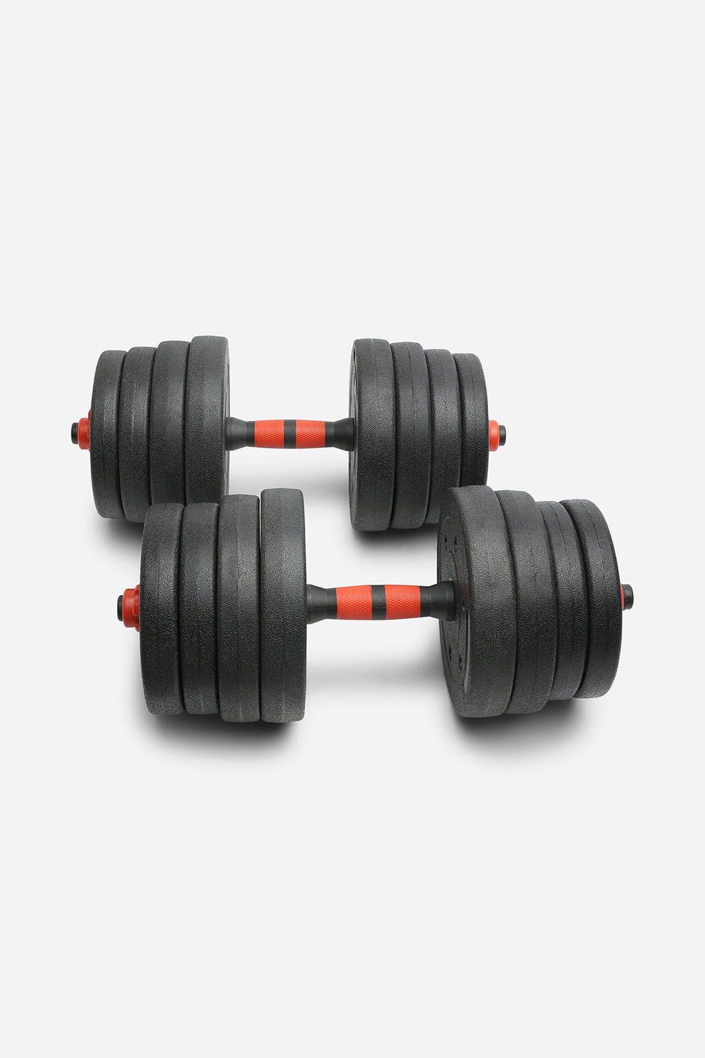 Northern Cement Dumbbell Pair (10kg, 15kg, 20kg) + Kettlebell Handle & Base