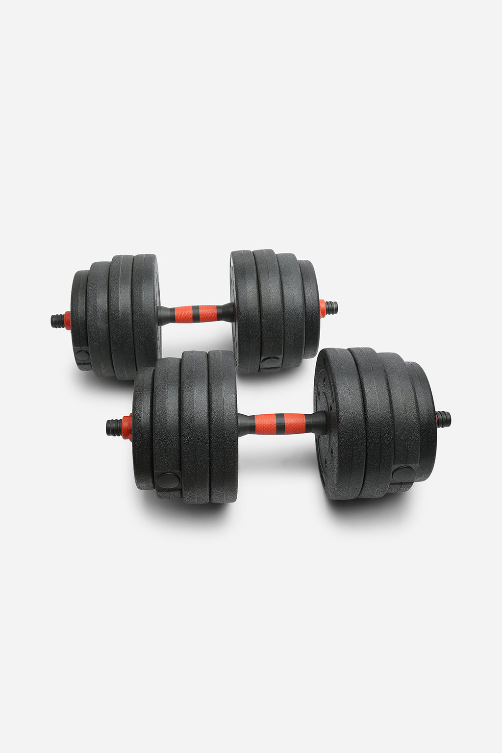 Northern Cement Dumbbell Pair (10kg, 15kg, 20kg) + Kettlebell Handle & Base