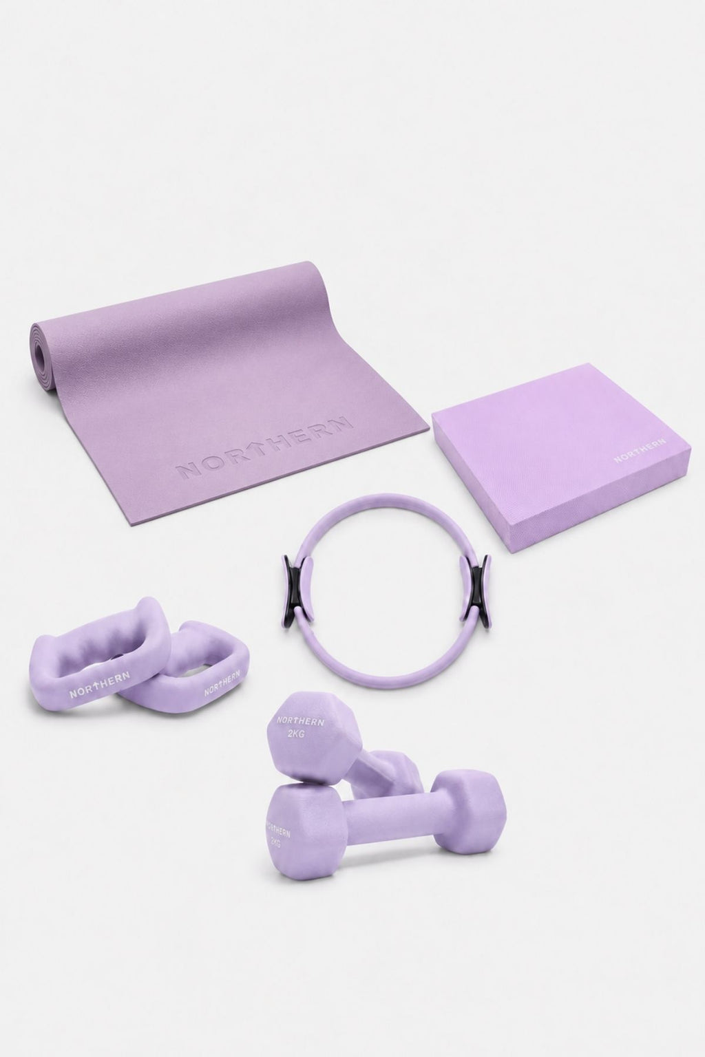 Complete Pilates Set - Soft Lavender