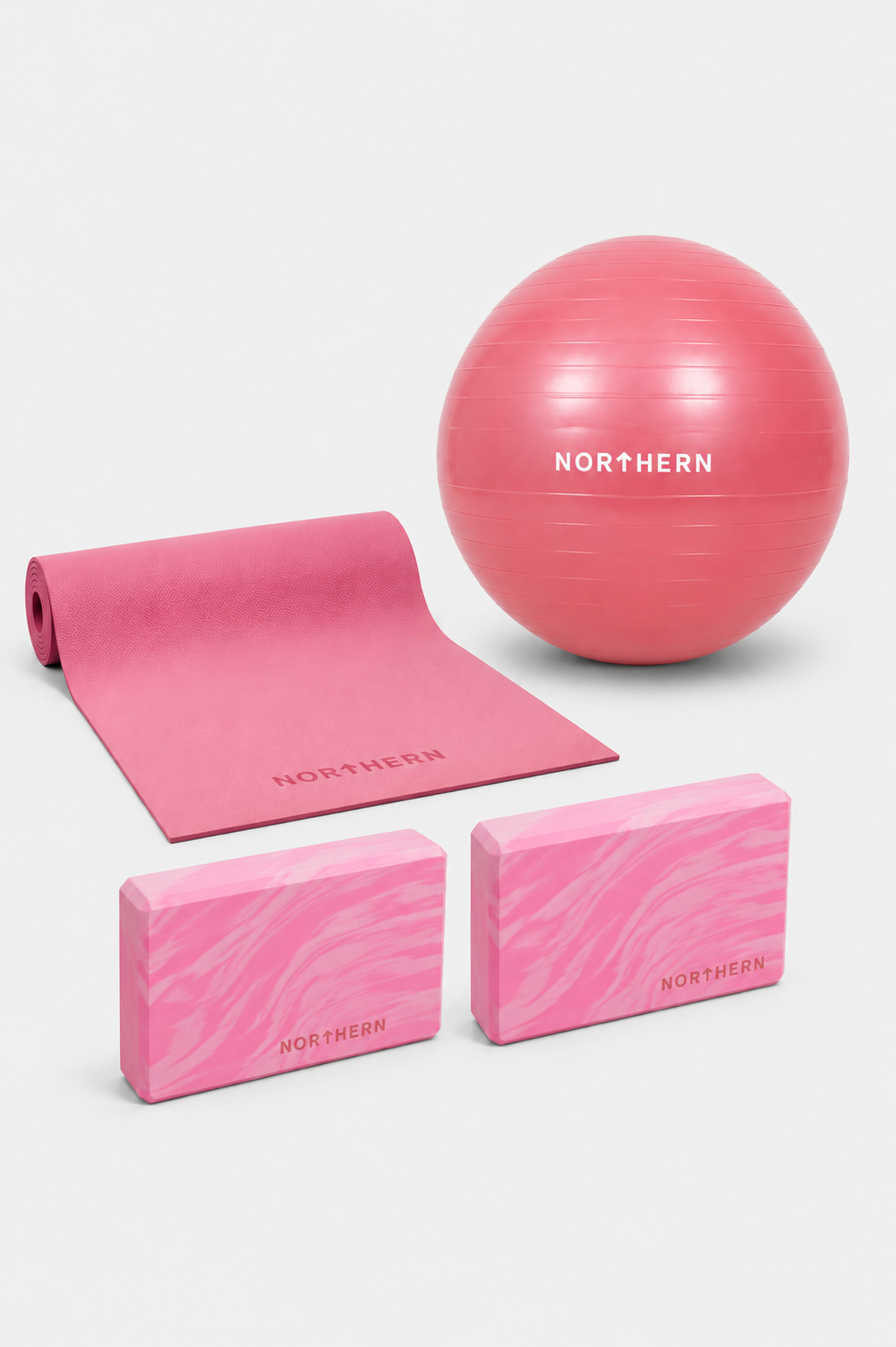 Complete Yoga Set - Dusk Pink