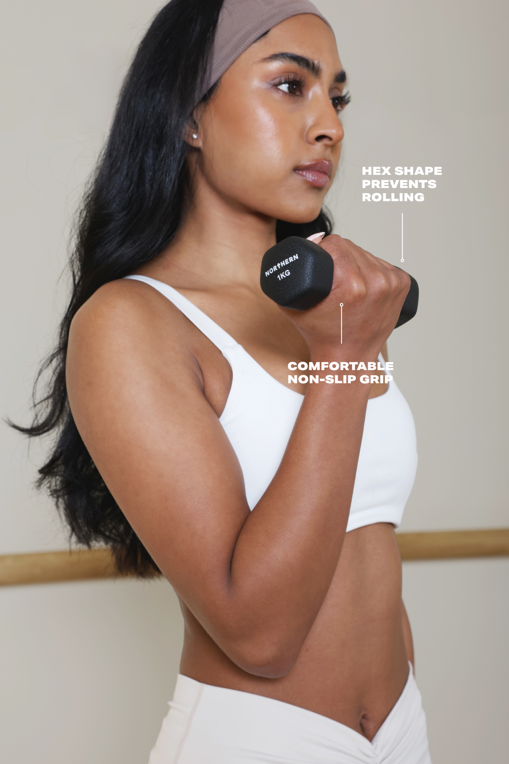 Neoprene Coated Hex Dumbbells