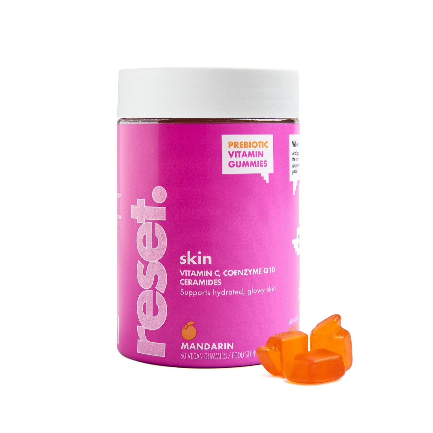 RESET Skin Vitamins Gummies Tangerine Flavour 🍊