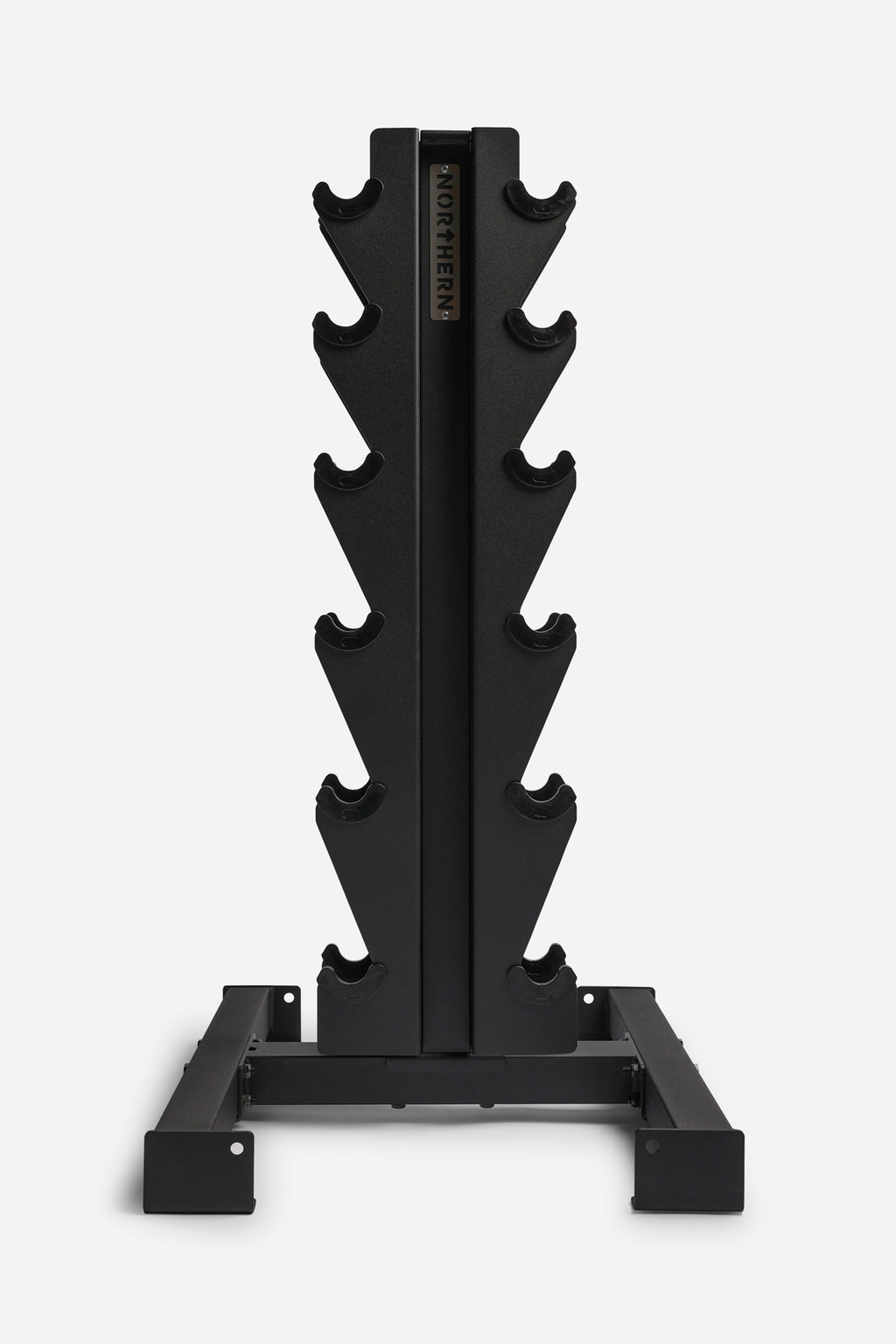 Hex Dumbbell Set + Vertical Dumbbell Storage Rack