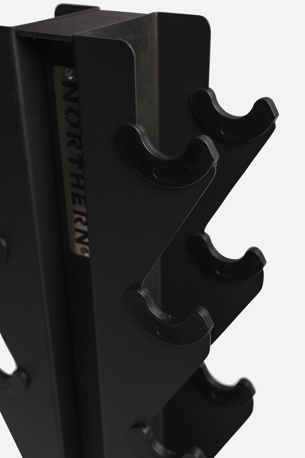 Hex Dumbbell Set + Vertical Dumbbell Storage Rack