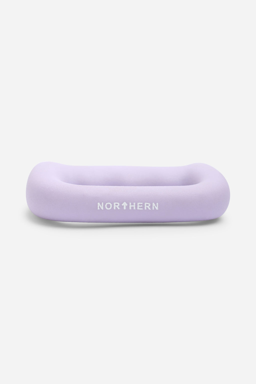 Northern Soft Lavender Hand Dumbbells D Shaped Boxing Exercise Weights Pair - 0.5kg x 2 (1kg)