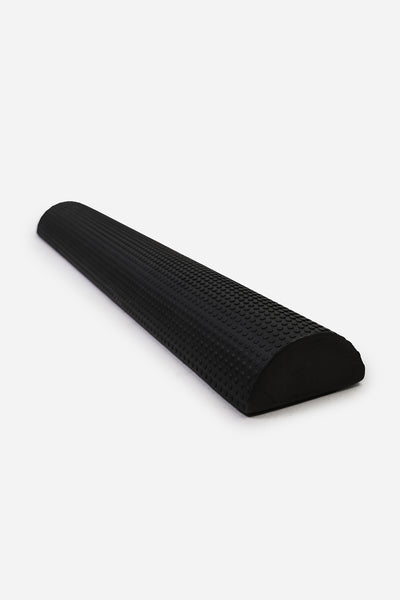 90cm Half Foam Roller - Black | Muscle Recovery Foam Rollers