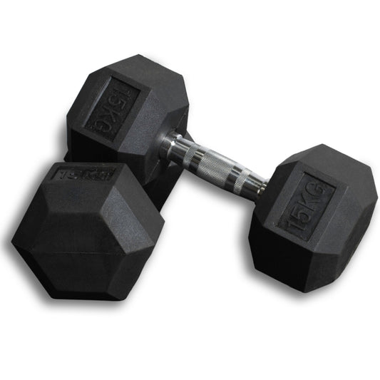 5-15KG Hex Dumbbell Set (5KG Increments)