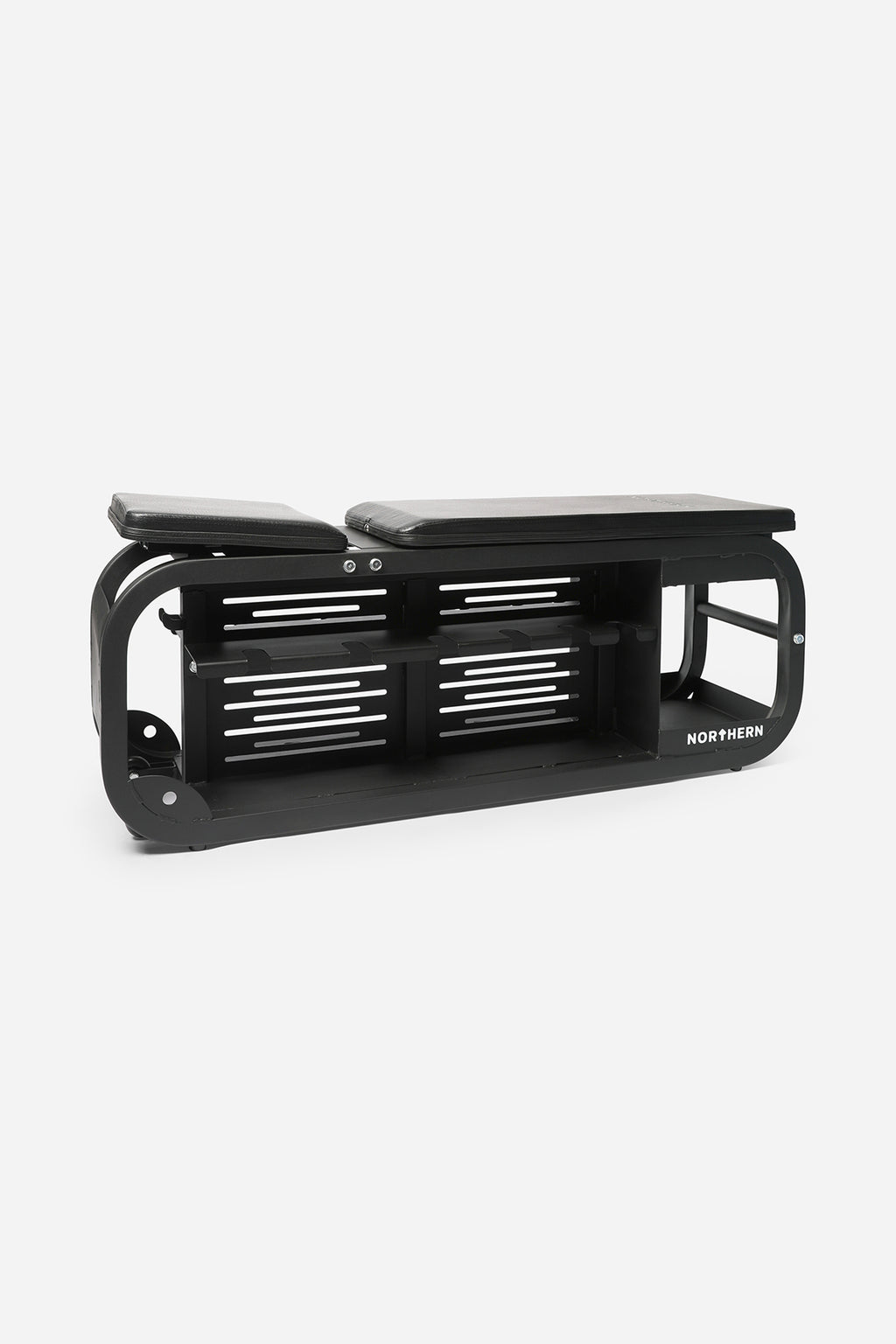 Home Gym Adjustable Bench with Weight Storage by Northern
