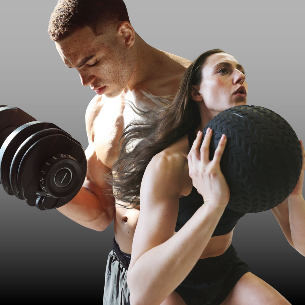 Hyrox Style Workouts Using Northern Adjustable Dumbbell and Slam Ball