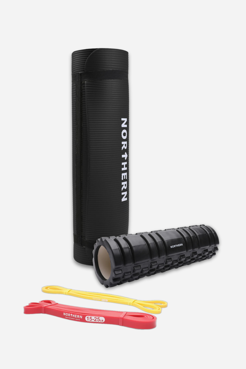 Professional Package - Yoga Mat / Mini Hollow Roller / Resistance Bands