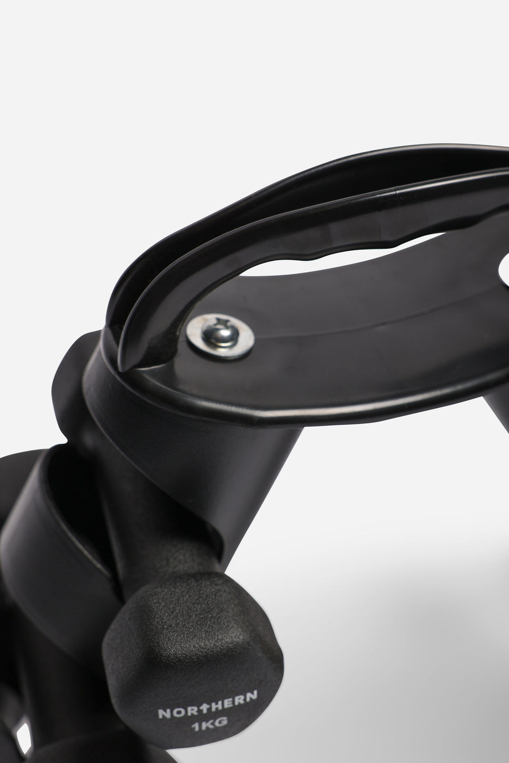 Northern Neoprene Dumbbell Rack With Dumbbells
