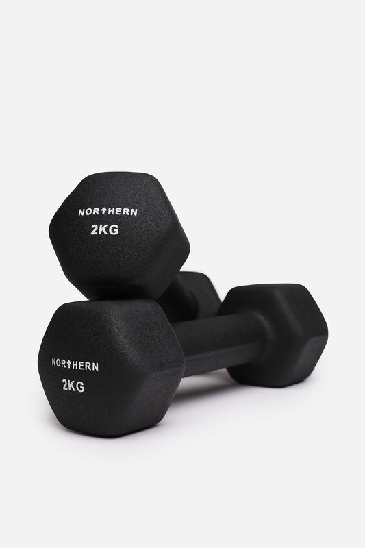 Neoprene Dumbbells Neoprene Coated Dumbbells Weight Training Dumbbells Home Gym Equipment Fitness Dumbbells Non-Slip Dumbbells Exercise Weights Comfort Grip Dumbbells Black 1