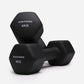 Neoprene Dumbbells Neoprene Coated Dumbbells Weight Training Dumbbells Home Gym Equipment Fitness Dumbbells Non-Slip Dumbbells Exercise Weights Comfort Grip Dumbbells Black 4