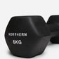 Neoprene Dumbbells Neoprene Coated Dumbbells Weight Training Dumbbells Home Gym Equipment Fitness Dumbbells Non-Slip Dumbbells Exercise Weights Comfort Grip Dumbbells Black 9