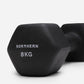 Neoprene Dumbbells Neoprene Coated Dumbbells Weight Training Dumbbells Home Gym Equipment Fitness Dumbbells Non-Slip Dumbbells Exercise Weights Comfort Grip Dumbbells Black 12