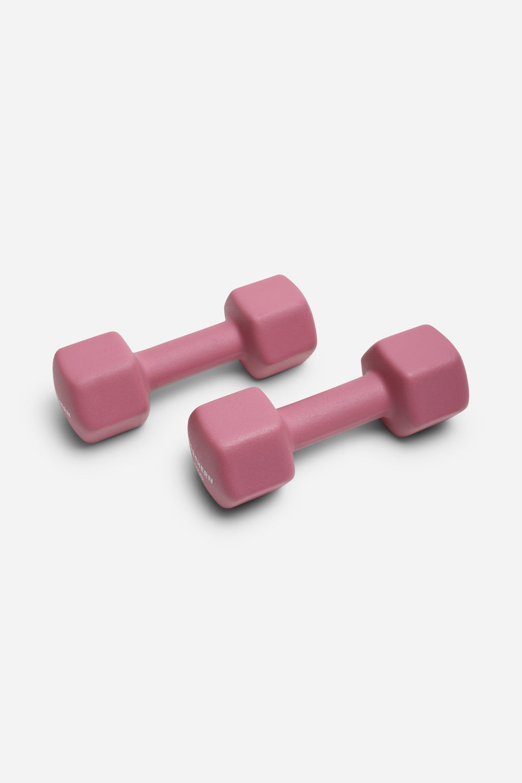Northern Dusk Pink Neoprene Hex Dumbbells Pair - 5kg x 2 (10kg)