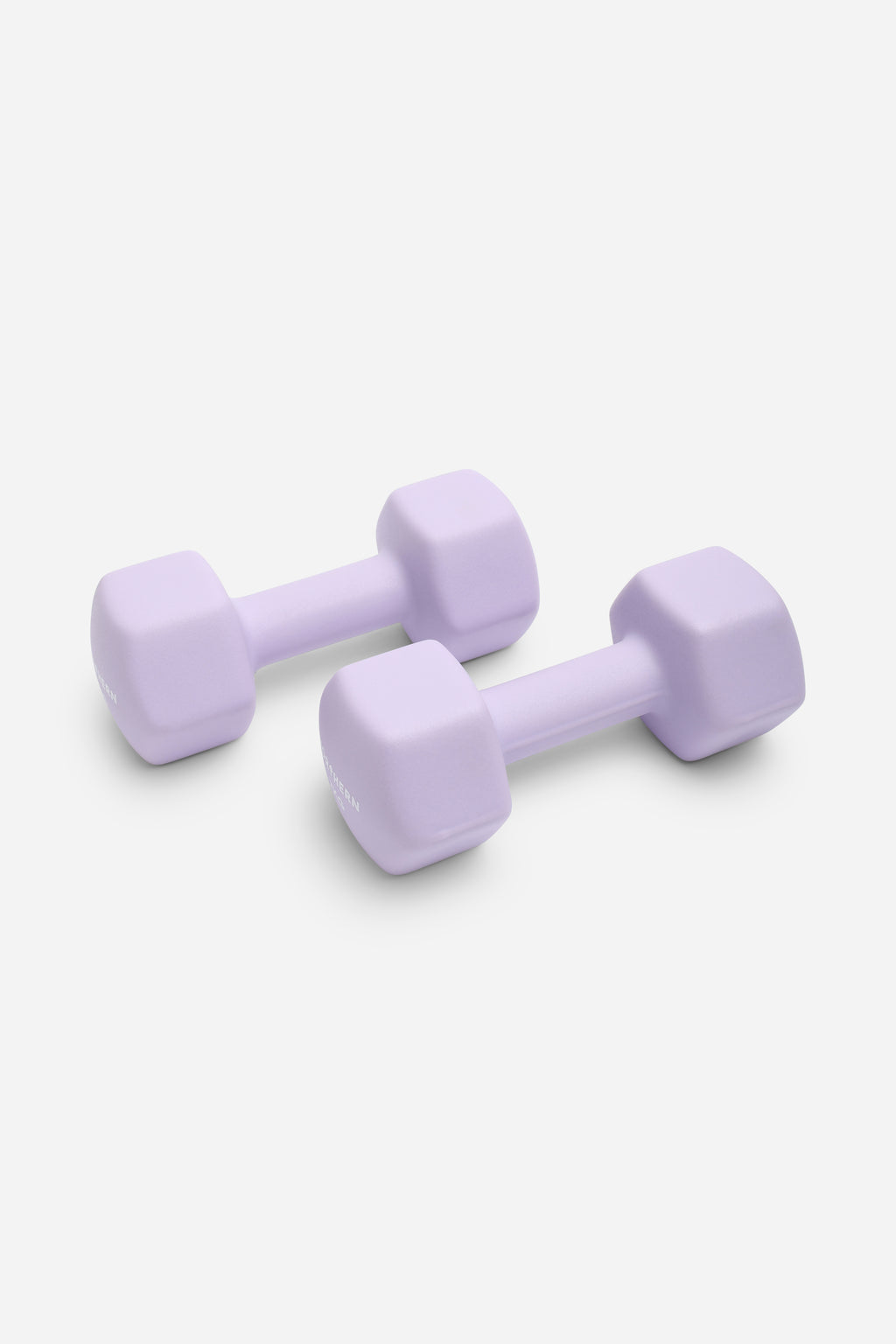 Northern Soft Lavender Neoprene Hex Dumbbells Pair - 7kg x 2 (14kg)