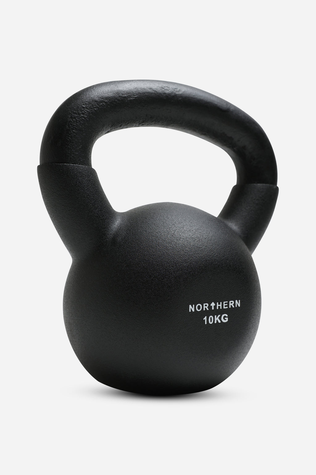 Northern Black Neoprene Coated Cast Iron Kettlebells - 10kg