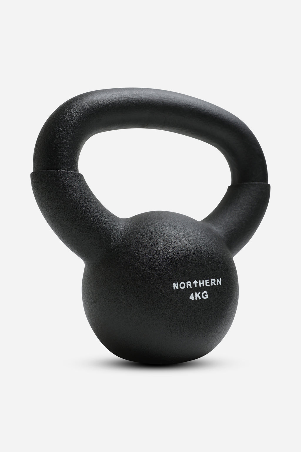 Northern Black Neoprene Coated Cast Iron Kettlebells - 4kg