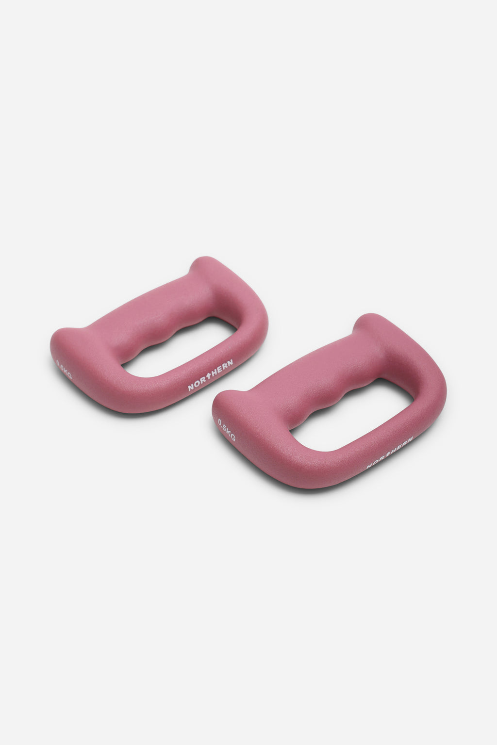Northern 0.5kg Dusk Pink Pair Hand Dumbbells for Shadow Boxing