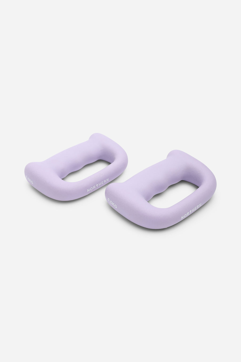 Northern 0.5kg Soft Lavender Pair Hand Dumbbells for Shadow Boxing