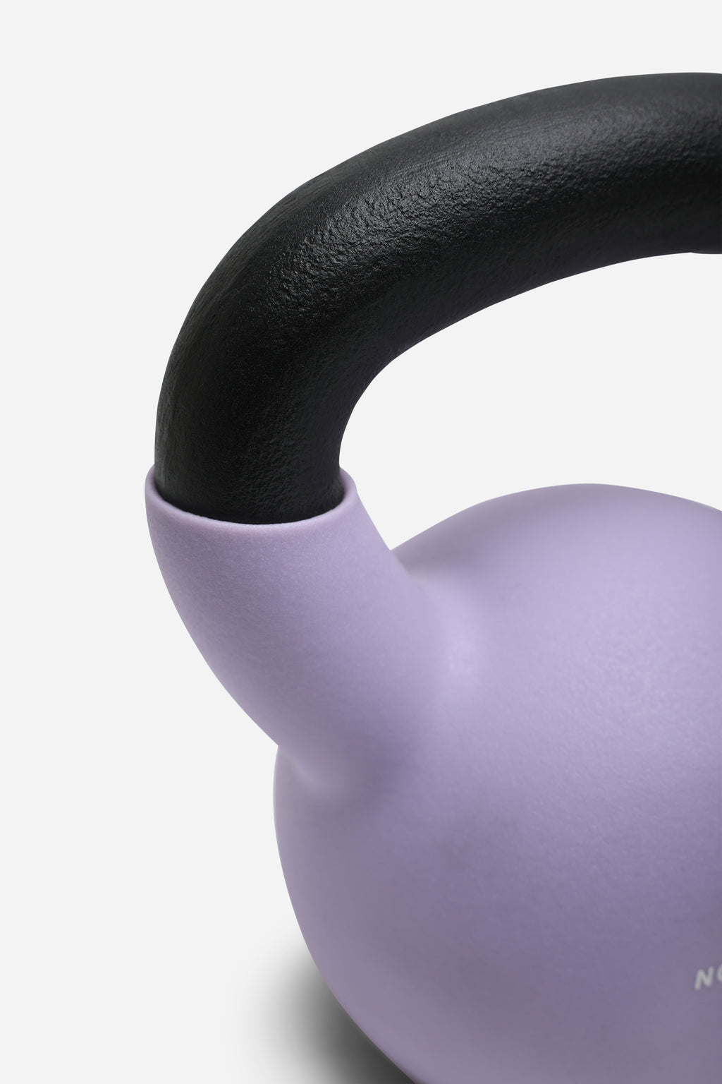 Northern 10kg Cast Iron Kettlebells Neoprene Coated Weights - Soft Lavender