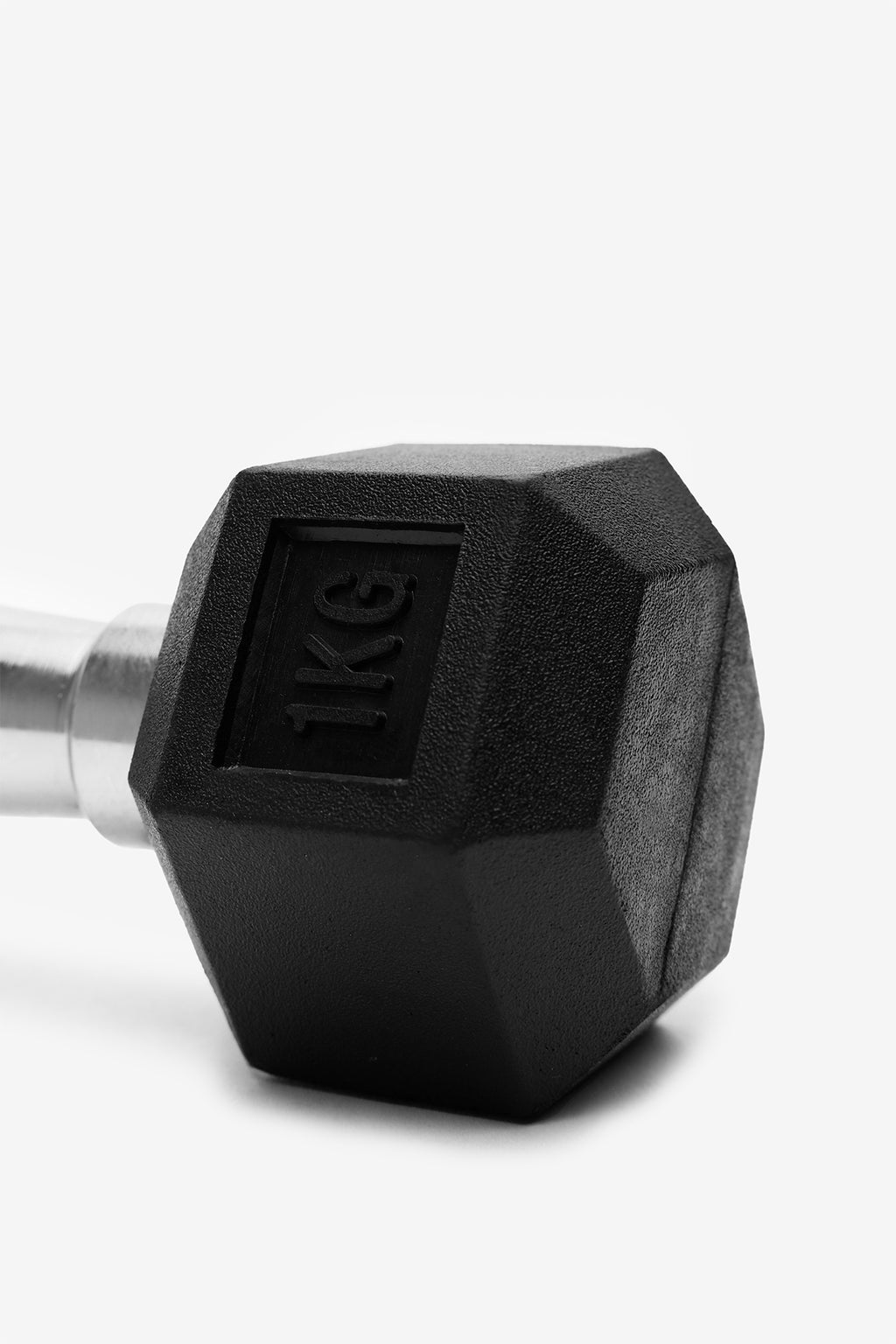 Northern 1kg Rubber Hex Dumbbells