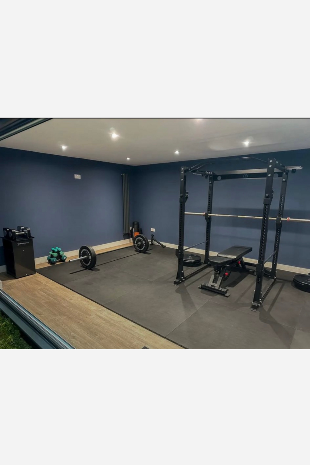 Northern 1m x 1m x 20mm Home Gym Mat Flooring