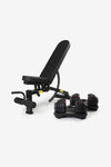Northern 24KG Pair Adjustable Dumbbells and Bench