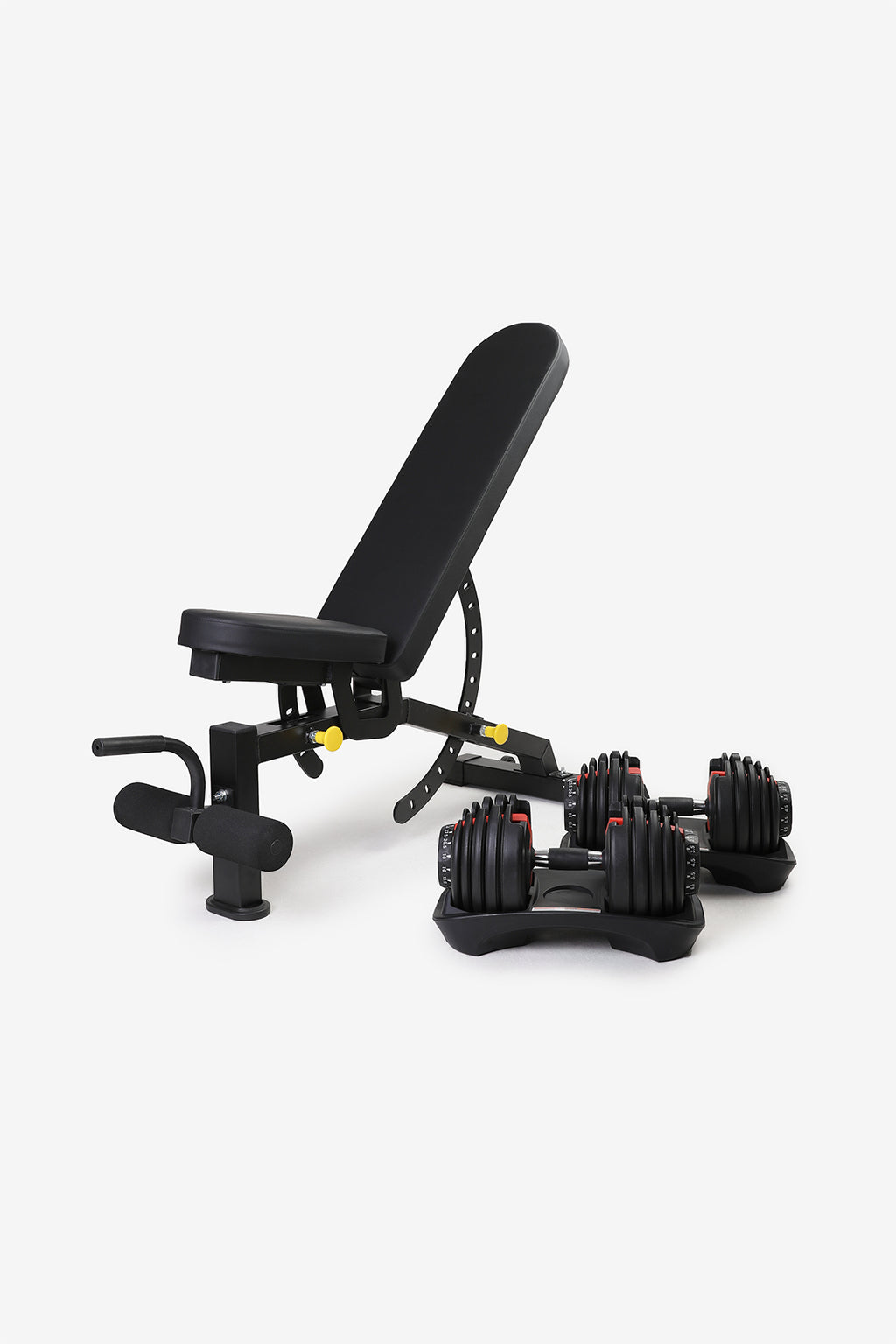 Northern 24KG Pair Adjustable Dumbbells and Bench