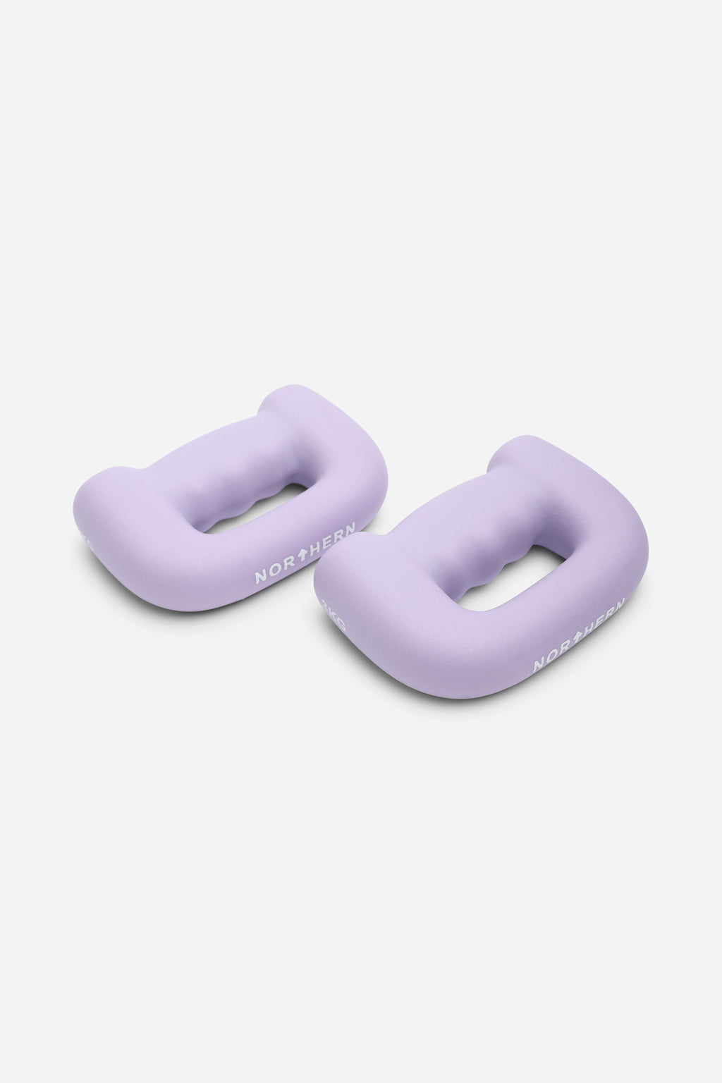 Northern 3kg Soft Lavender Pair Hand Dumbbells for Shadow Boxing