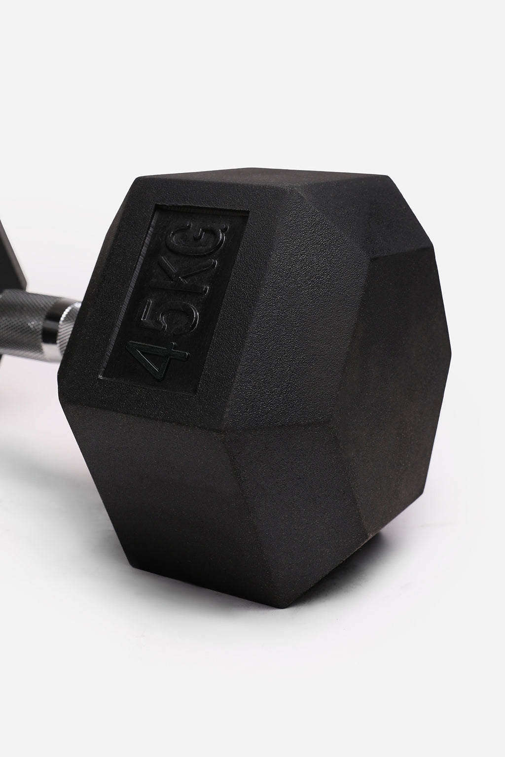 Northern 45kg Rubber Hex Dumbbells Pair