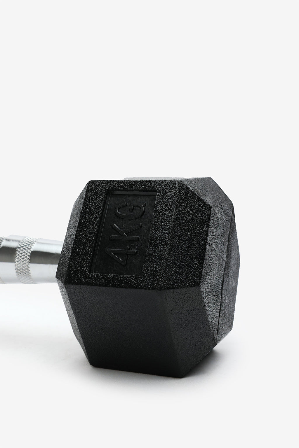 Northern 4Kg Rubber Hex Dumbbells Pair