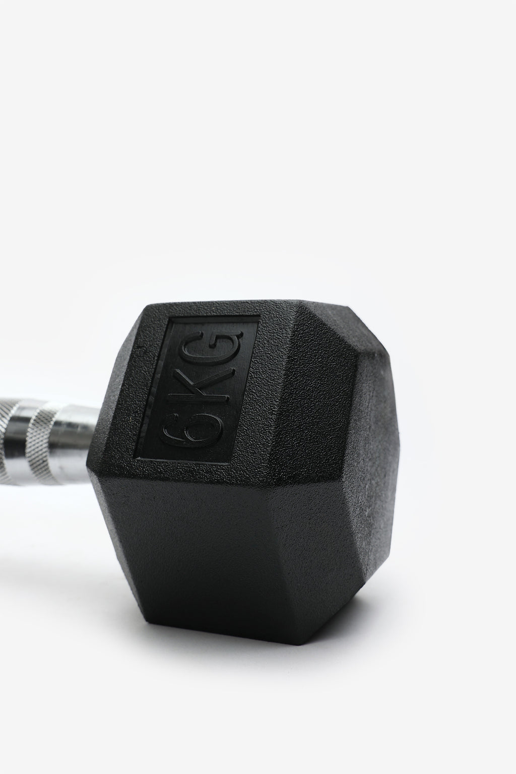 Northern 6Kg Rubber Hex Dumbbells Pair