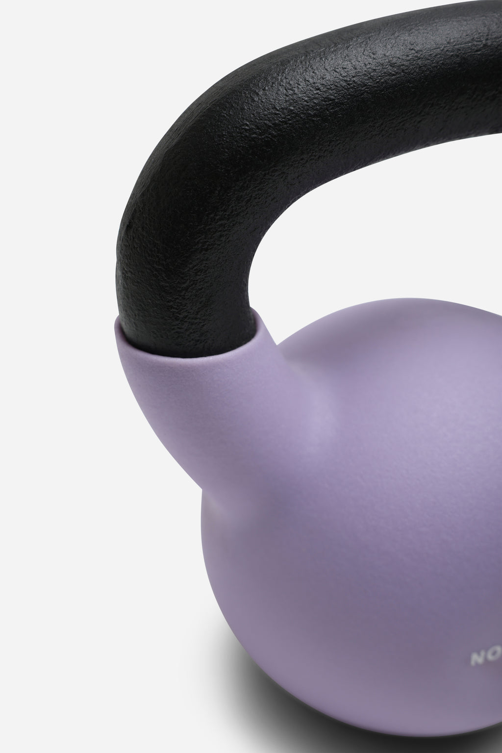 Northern 8KG Cast Iron Kettlebells Neoprene Coated Weights - Soft Lavender