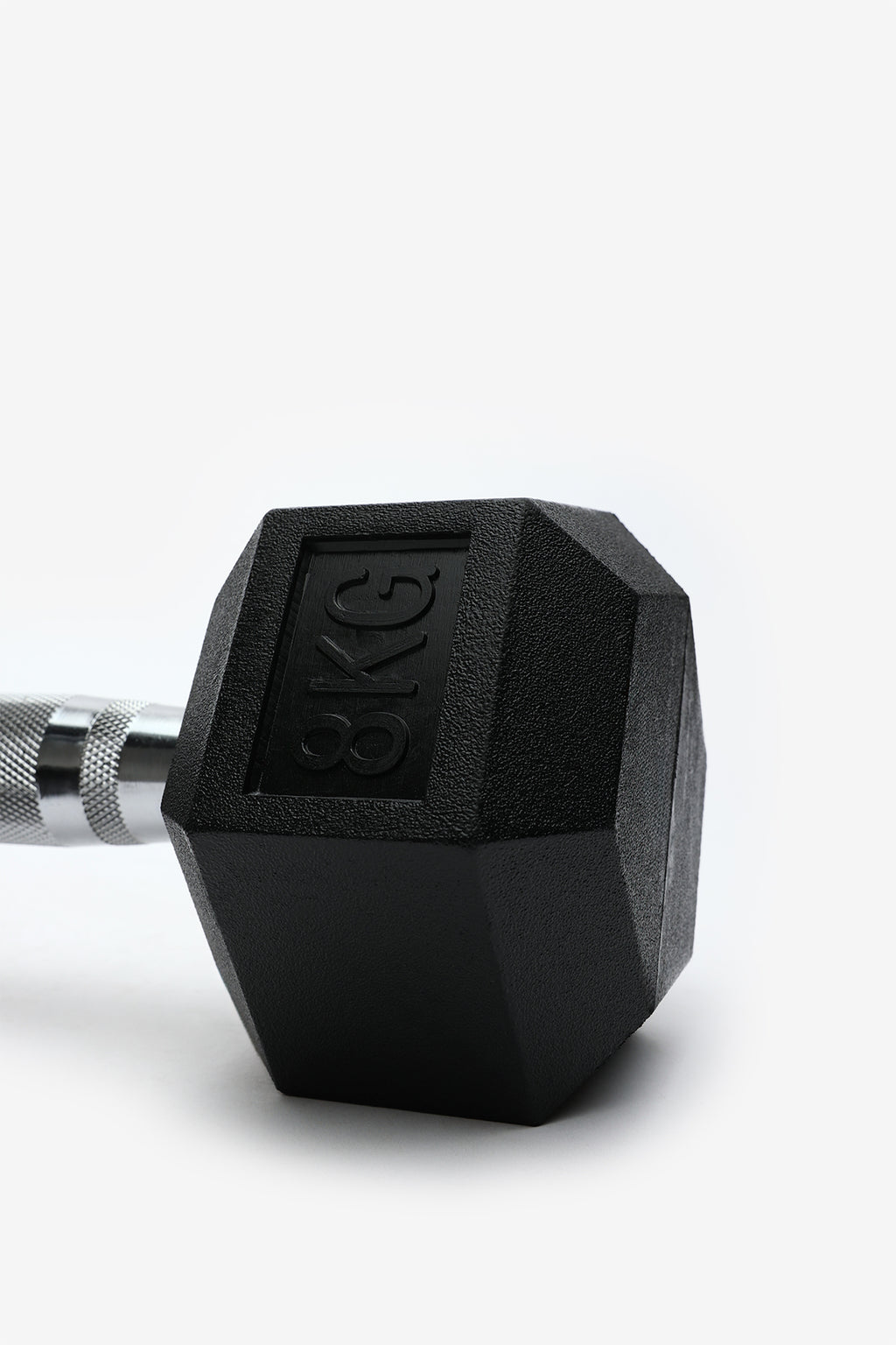 Northern 8Kg Rubber Hex Dumbbells Pair