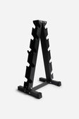 Large 5 Tier A-Frame Dumbbell Rack - Black